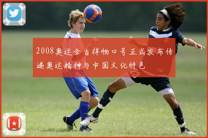 2008奥运会吉祥物口号正式发布传递奥运精神与中国文化特色